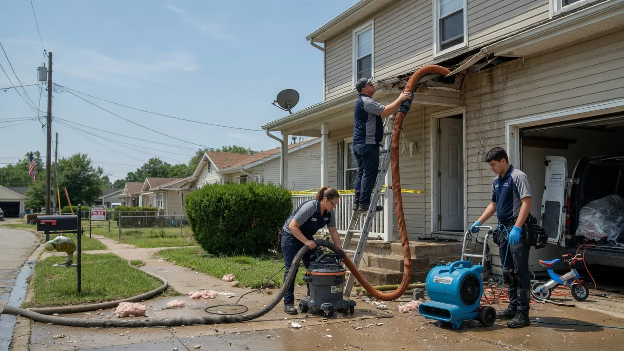 Water Damage Restoration in Paincourtville, LA near me